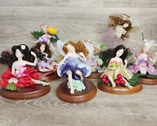 8 Doll Lot Paradise Galleries Little Flower Fairies Porcelain Figurine  Fairy picture