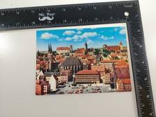 nurnberg Germany Aerial Postcard Vintage picture