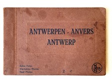 Vintage Small Photograph Souvenir Booklet from Antwerp Belgium picture