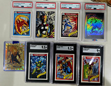 1990 Impel Marvel Universe PSA/SGC Graded Trading Card Lot of 8 cards 🔥 picture