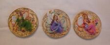 Angel 3-D EMBOSSED PLATES HANDCRAFTED Pre-owned ( lot of 3 ) picture