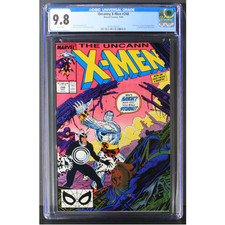 UNCANNY X-MEN 248 (Marvel Comics, 1989) CGC Graded 9.8  1st JIM LEE ~WHITE Pages picture