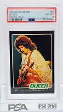 Brian May 1979 Rock Stars #58 Queen PSA 8 picture