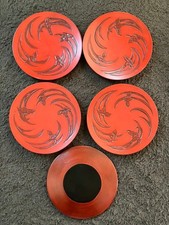 Kamakura-bori Individual Serving Plate Hand Carved with Engraved Name on Back picture