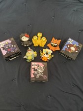 FULL Compete SET McDonald's Hello Kitty X Godzilla Figures - 3 Sealed + 5 Opened picture