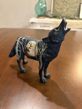 Call Of The Wolf Figurine - Birch And Buck Wolf - Westland picture