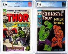 Journey Into Mystery 112 CGC 9.6 WP 1965 Marvel Comics + Fantastic Four 112 Set picture