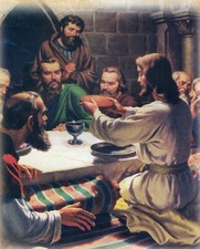Catholic print picture  -  Last Supper 2T  -  8