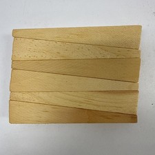 6pk Norton Abrasives Wooden Wedges For IM313 Sharpening Systems picture