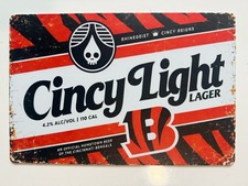 Rhinegeist Brewing Cincinnati Bengals Sign - Cincy Light Lager - Craft Beer picture