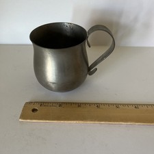 International Pewter Cup Vintage Tulip-shaped picture