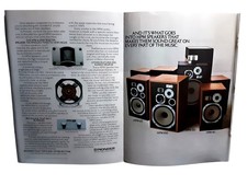 1978 Pioneer HPM-100 HPM-150 HPM-60 HPM-40 4 Page Speaker Print Ad picture