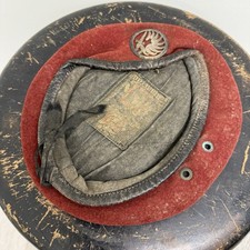 Original Indochina War French Airborne Beret w Badge  picture