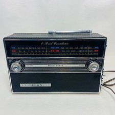 Vintage Crown Constellation 4 Band Solid State Radio Works TRF-2200 Japan picture