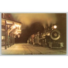 East Broad Top RR Postcard Orbisonia Station Rockhill Furnace PA Train 23400-D picture