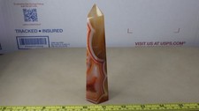 Gorgeous Obelisk Stone Carnelian Agate High Energy Motivation Vitality (A) picture