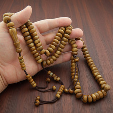 Big special dhikr Kuka tree 100 bead Islamic Prayer Beads Misbaha Tesbih 201296 picture
