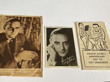 Very Rare Photographs And Booklet From A Early Guy Lombardo picture
