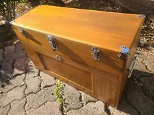 Antique Tool Chest Gerstner 2613 Pro-Series Tool Box Natural Walnut picture