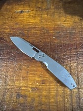 CJRB J1929B Ekko Flipper Button Lock Folding Pocket Knife AR-RPM9 R. Laconico picture