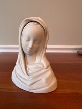 Vintage Cybis Bisque Figurine Madonna with Lace Veil picture