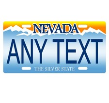 Novelty, Personalized State License Plates-Nevada 1. Three Sizes Available picture