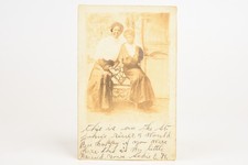 1910s RPPC 3½x5½'' - Jacksonville Tourist Photo of 2 African American Women V20 picture