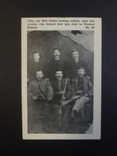 Billy the Kid Five Cronies First Gun Club Western Kansas Vintage Postcard No 26 picture