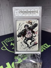 2026 Hasbeenz x One Piece Gear 4 Luffy Sketched Series Art Card 1/1 Encased picture