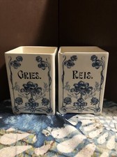 Stunning Pair 1690s German Spice Jars picture