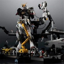 BANDAI GUNDAM METAL STRUCTURE figure KAITAI-SHOU-KI RX-93 V Londo Bell Engineers picture