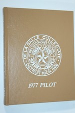 1977 De La Salle Collegiate High School Yearbook Detroit Michigan MI - Pilot 77 picture