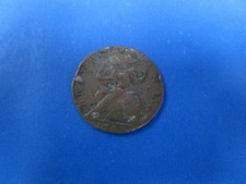 Revolutionary War/Colonial Era George II Copper Halfpenny Dated 1731 picture