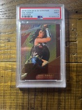2019 CZX SUPERHEROES & SUPER VILLAINS WONDER WOMAN GAL GADOT #S03 PSA 9 BATMAN picture