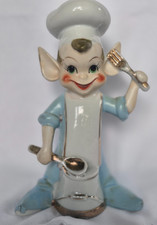 Vintage Rare Ceramic Elf Pixie 6.5