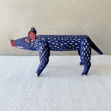 Vintage Oaxacan Alebrije Pig 9
