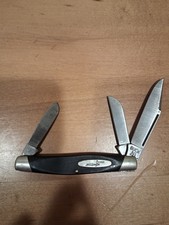 Vintage Pre Date Code USA Buck 301 3 Blade Stockman Pocket Knife picture