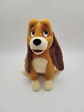 Disney Fox And the hound Plush Copper Floppy Brown Store Exclusive Stamp 16” picture
