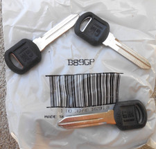 3 New GM Logo  Key Blanks picture