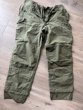 Genuine Canadian military extreme cold weather over-trousers - Size 7340 picture