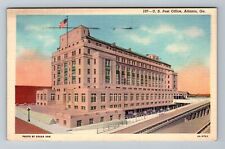 Atlanta GA-Georgia, U.S Post Office, Exterior, c1942, Vintage Postcard picture