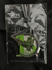 RARE Retired Disney D23 Pin Tink Tinker Bell Charter Member Renewal Silver Shiny picture