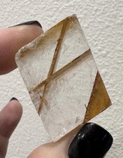 ✨Very Unique Rare Icelandic Spar with Siderite Inclusions #4 picture