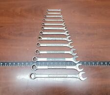 Craftsman Tools SAE Combination Wrench Set 1/4