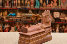 Unique Statue of Ancient Egyptian Anubis God of Mummification in Ancient Egypt picture