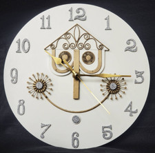 It's A Small World Glockenspiel Wall Clock Disneyland/Disney World Inspired 9 In picture