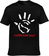 Rare Collective Soul Band  T-shirt Short Sleeve Adult BOT_267  picture