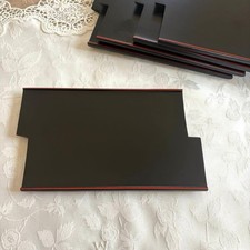 Zohiko Japanese Lacquered Confectionery Plate Set of 5, 16cm, Wooden picture