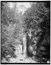 Falls of Song Ossipee Mt Park Lake Winnipesaukee New Hampshire c1900 Old Photo picture