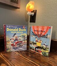 1950s Walt Disney’s a little golden book first edition “A” donald duck vintage picture